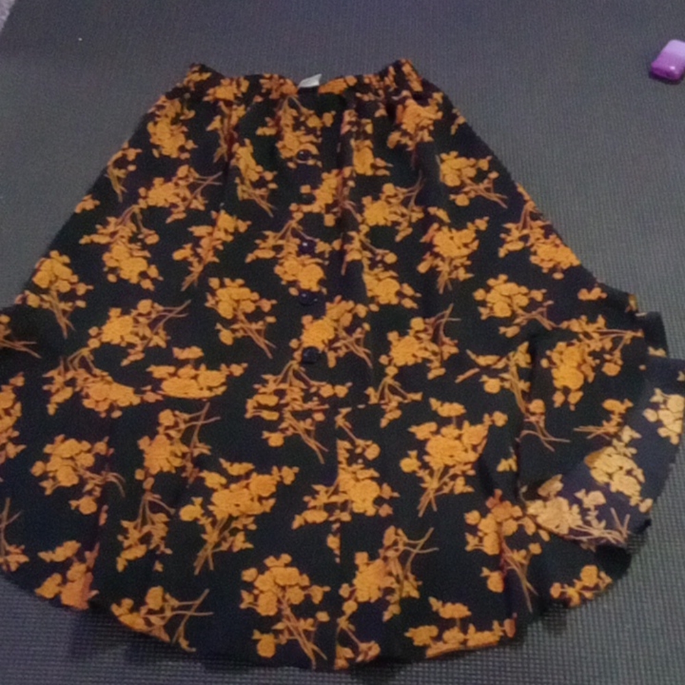 Floral skirt